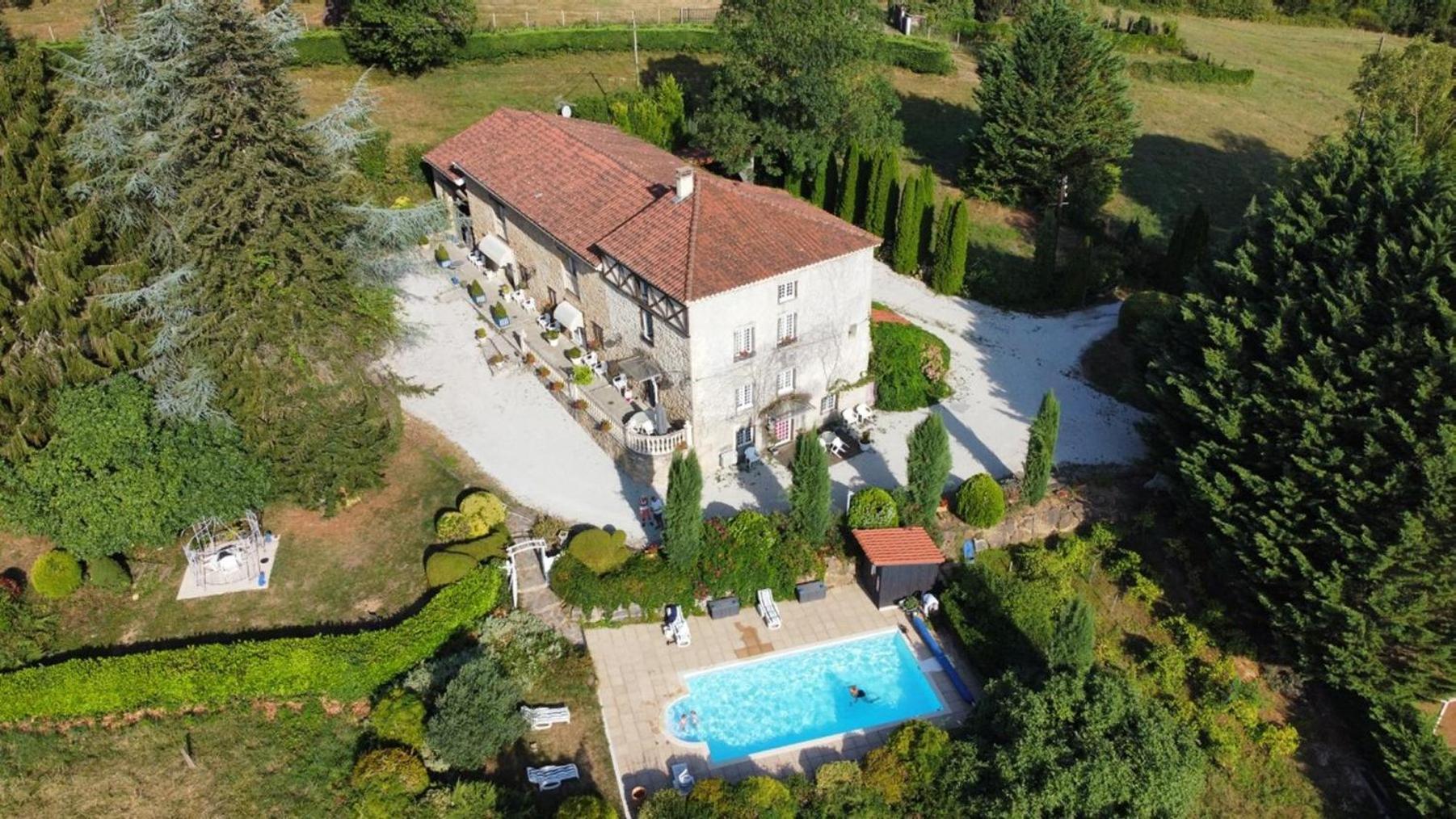 Bed and Breakfast La Ferme De Jeanne Saint-Girons  Exterior foto