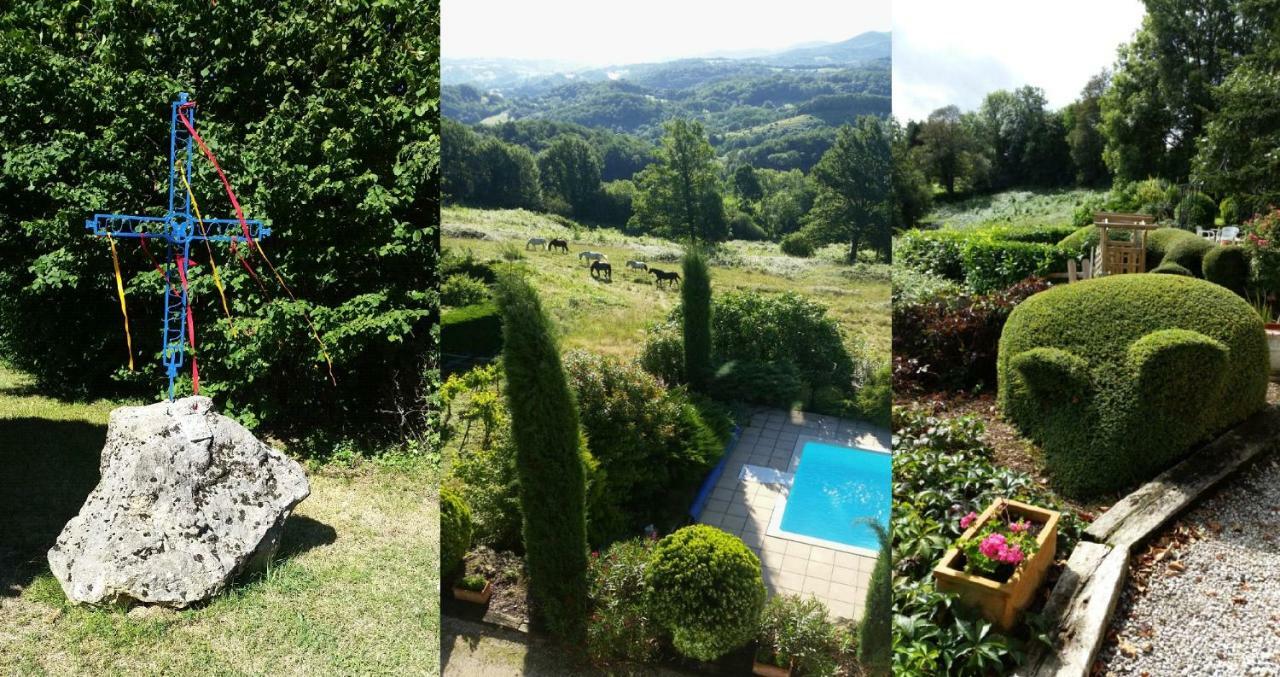 Bed and Breakfast La Ferme De Jeanne Saint-Girons  Exterior foto